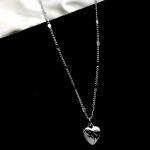 Heart Design Artificial 18k W gold plated Pandet