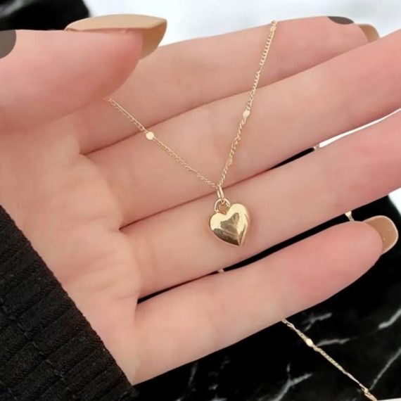 Heart Design Artificial gold plated Pandet
