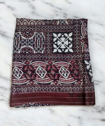 Fabric lelan print