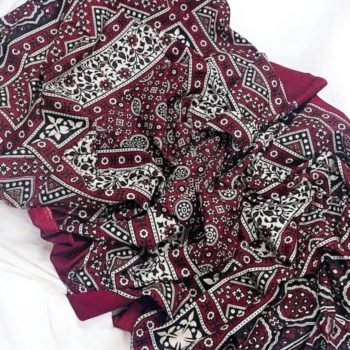 Cotton fabric print