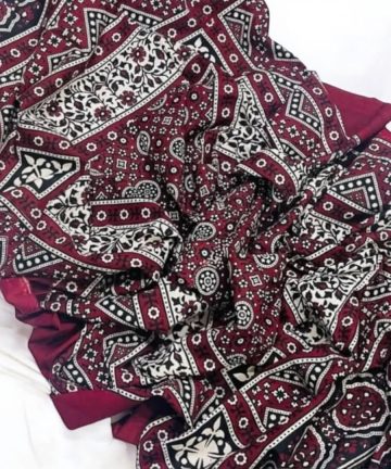 Cotton fabric print