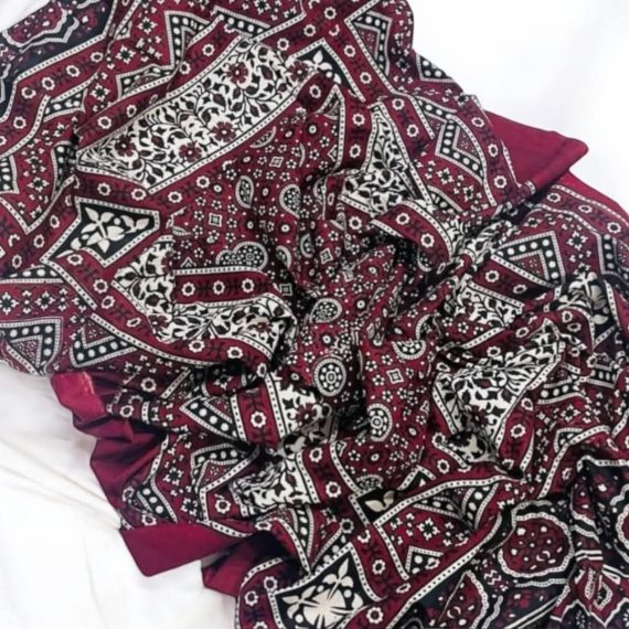Cotton fabric print