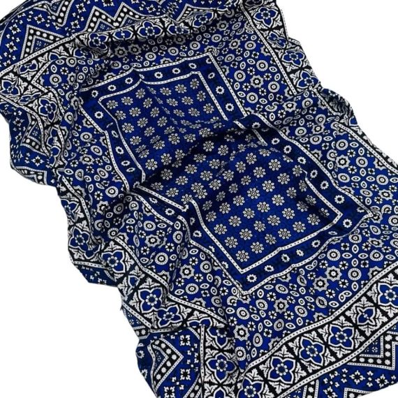 Cotton fabric print