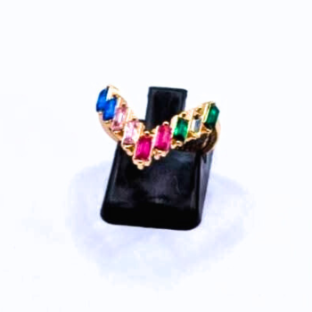 1 Golkd plated Ring For Women  Perfect For Casual & party Wear