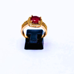 1k Gold plated Ring For Women  Perfect For Casual & party Wear