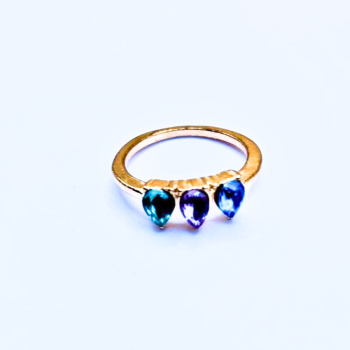 1k Gold plated Ring For Women  Perfect For Casual & party Wear
