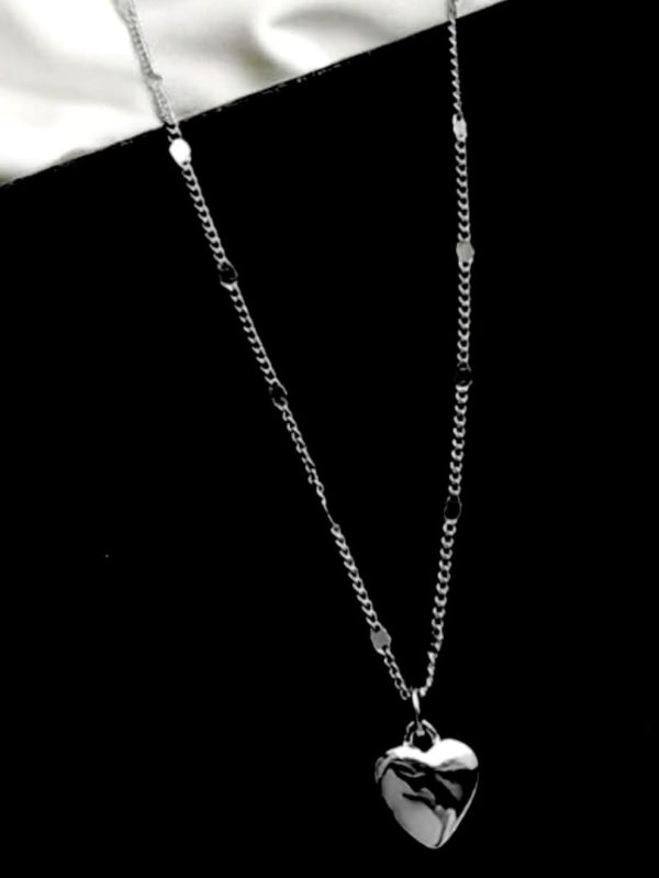 Heart Design Artificial 18k W gold plated Pandet