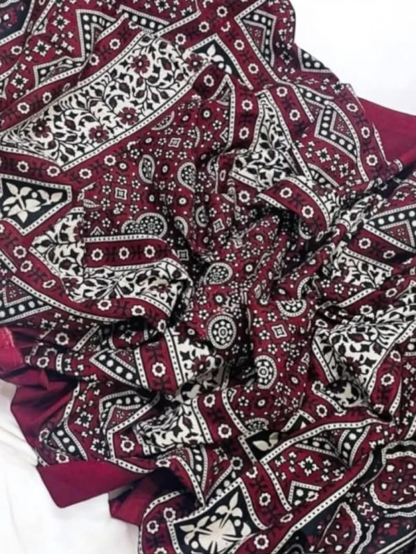 Cotton fabric print