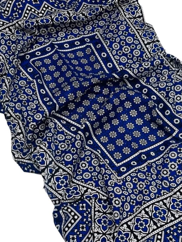 Cotton fabric print