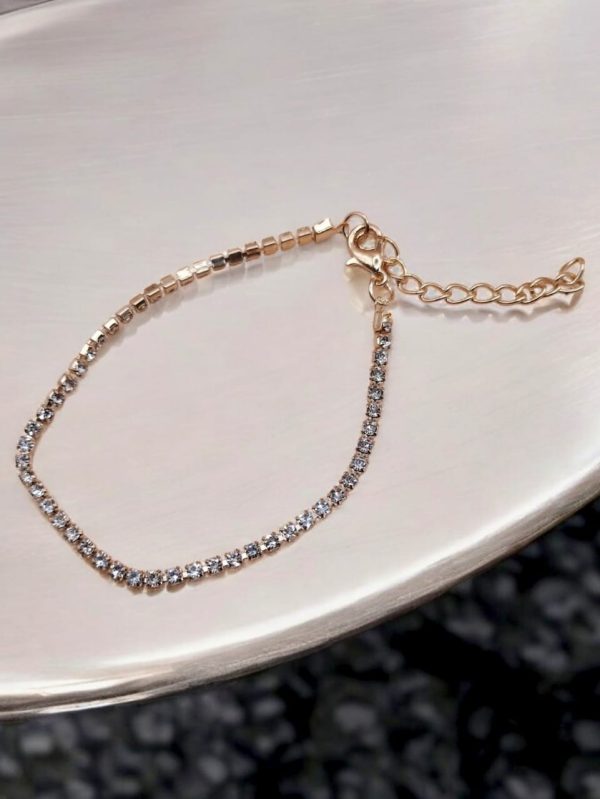 Gold plated bracelet with Zarcon Stone's