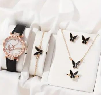 Elegant Women's Watch & Jewelry Gift Set – Multiple Styles & Colors