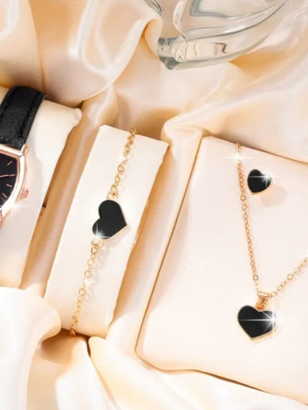 Elegant Women's Watch & Jewelry Gift Set – Multiple Styles & Colors